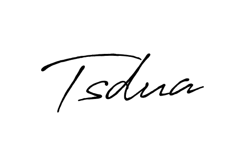 Also we have Tsdua name is the best signature style. Create professional handwritten signature collection using Antro_Vectra_Bolder autograph style. Tsdua signature style 7 images and pictures png