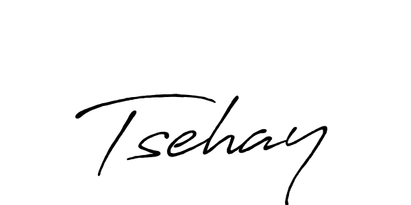 Use a signature maker to create a handwritten signature online. With this signature software, you can design (Antro_Vectra_Bolder) your own signature for name Tsehay. Tsehay signature style 7 images and pictures png