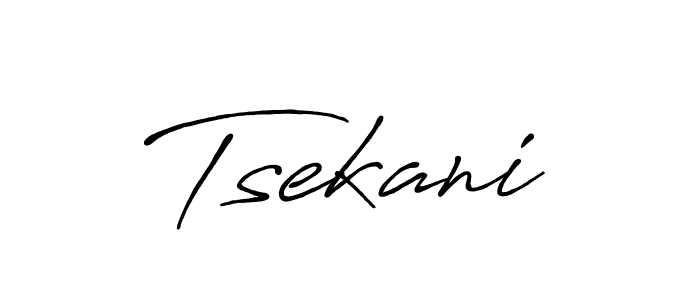 It looks lik you need a new signature style for name Tsekani. Design unique handwritten (Antro_Vectra_Bolder) signature with our free signature maker in just a few clicks. Tsekani signature style 7 images and pictures png