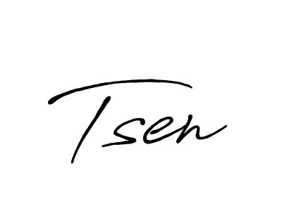 It looks lik you need a new signature style for name Tsen. Design unique handwritten (Antro_Vectra_Bolder) signature with our free signature maker in just a few clicks. Tsen signature style 7 images and pictures png