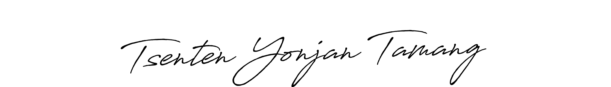 It looks lik you need a new signature style for name Tsenten Yonjan Tamang. Design unique handwritten (Antro_Vectra_Bolder) signature with our free signature maker in just a few clicks. Tsenten Yonjan Tamang signature style 7 images and pictures png