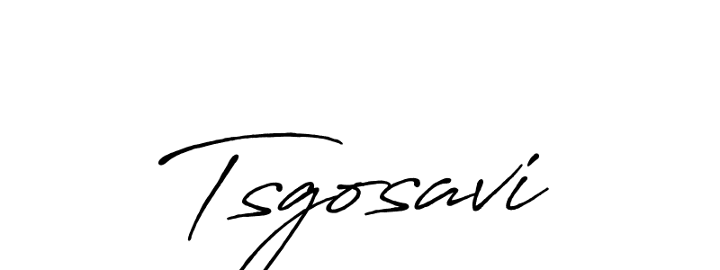 Once you've used our free online signature maker to create your best signature Antro_Vectra_Bolder style, it's time to enjoy all of the benefits that Tsgosavi name signing documents. Tsgosavi signature style 7 images and pictures png