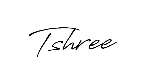 Create a beautiful signature design for name Tshree. With this signature (Antro_Vectra_Bolder) fonts, you can make a handwritten signature for free. Tshree signature style 7 images and pictures png