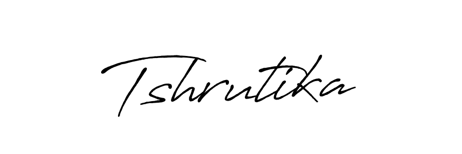 Also we have Tshrutika name is the best signature style. Create professional handwritten signature collection using Antro_Vectra_Bolder autograph style. Tshrutika signature style 7 images and pictures png