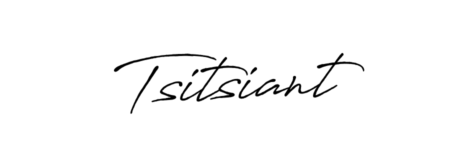 Also You can easily find your signature by using the search form. We will create Tsitsiant name handwritten signature images for you free of cost using Antro_Vectra_Bolder sign style. Tsitsiant signature style 7 images and pictures png