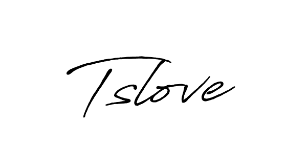 How to make Tslove name signature. Use Antro_Vectra_Bolder style for creating short signs online. This is the latest handwritten sign. Tslove signature style 7 images and pictures png