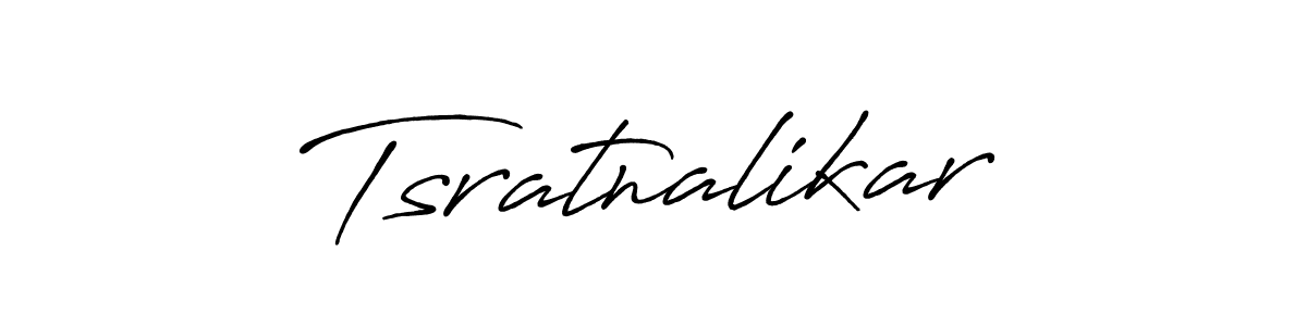 Tsratnalikar stylish signature style. Best Handwritten Sign (Antro_Vectra_Bolder) for my name. Handwritten Signature Collection Ideas for my name Tsratnalikar. Tsratnalikar signature style 7 images and pictures png
