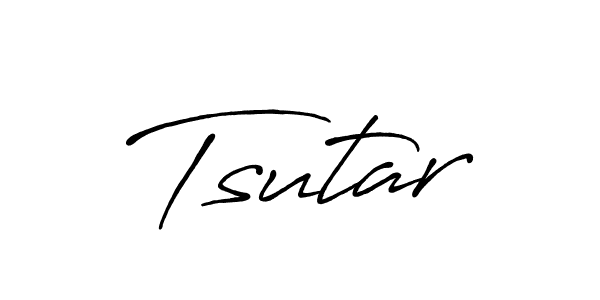It looks lik you need a new signature style for name Tsutar. Design unique handwritten (Antro_Vectra_Bolder) signature with our free signature maker in just a few clicks. Tsutar signature style 7 images and pictures png