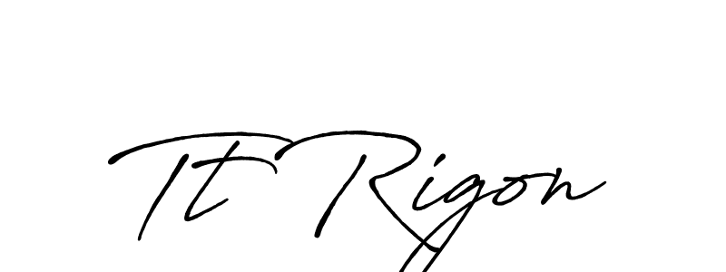 Check out images of Autograph of Tt Rigon name. Actor Tt Rigon Signature Style. Antro_Vectra_Bolder is a professional sign style online. Tt Rigon signature style 7 images and pictures png