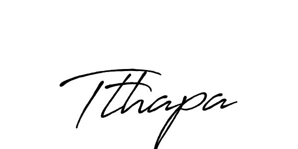 Tthapa stylish signature style. Best Handwritten Sign (Antro_Vectra_Bolder) for my name. Handwritten Signature Collection Ideas for my name Tthapa. Tthapa signature style 7 images and pictures png