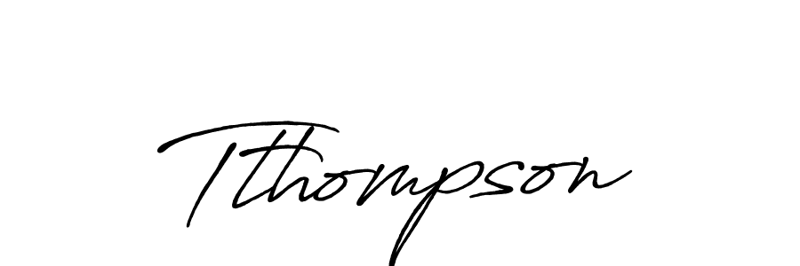 Create a beautiful signature design for name Tthompson. With this signature (Antro_Vectra_Bolder) fonts, you can make a handwritten signature for free. Tthompson signature style 7 images and pictures png