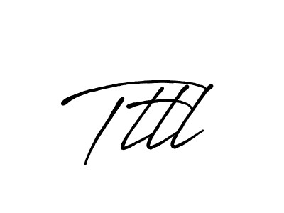 Use a signature maker to create a handwritten signature online. With this signature software, you can design (Antro_Vectra_Bolder) your own signature for name Ttll. Ttll signature style 7 images and pictures png