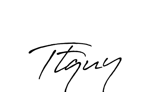 if you are searching for the best signature style for your name Ttquy. so please give up your signature search. here we have designed multiple signature styles  using Antro_Vectra_Bolder. Ttquy signature style 7 images and pictures png