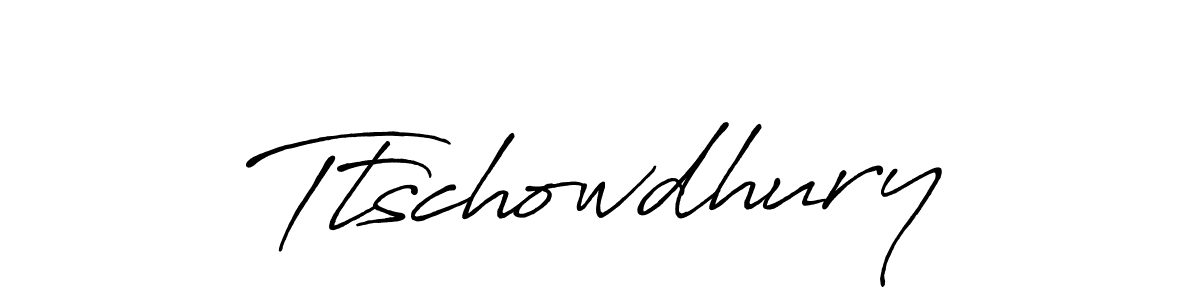 Also we have Ttschowdhury name is the best signature style. Create professional handwritten signature collection using Antro_Vectra_Bolder autograph style. Ttschowdhury signature style 7 images and pictures png