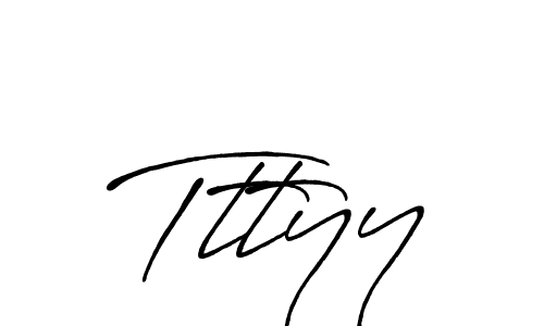 Also we have Tttyy name is the best signature style. Create professional handwritten signature collection using Antro_Vectra_Bolder autograph style. Tttyy signature style 7 images and pictures png