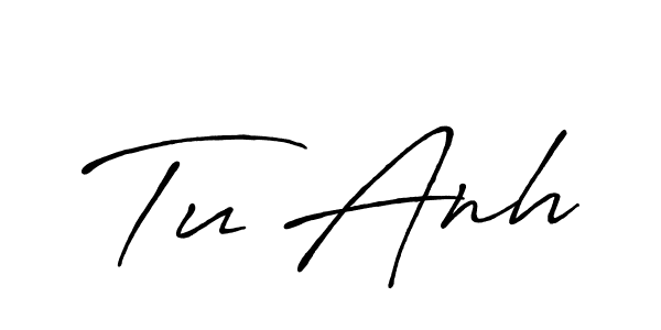 if you are searching for the best signature style for your name Tu Anh. so please give up your signature search. here we have designed multiple signature styles  using Antro_Vectra_Bolder. Tu Anh signature style 7 images and pictures png