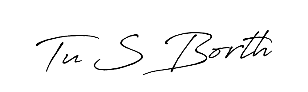 if you are searching for the best signature style for your name Tu S Borth. so please give up your signature search. here we have designed multiple signature styles  using Antro_Vectra_Bolder. Tu S Borth signature style 7 images and pictures png