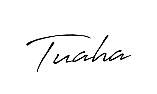 Also we have Tuaha name is the best signature style. Create professional handwritten signature collection using Antro_Vectra_Bolder autograph style. Tuaha signature style 7 images and pictures png