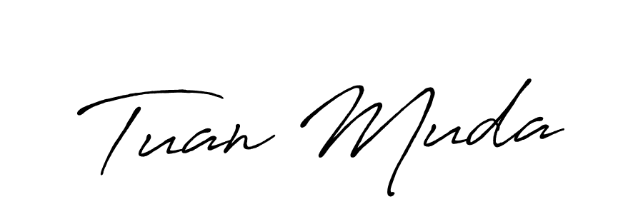 Make a beautiful signature design for name Tuan Muda. Use this online signature maker to create a handwritten signature for free. Tuan Muda signature style 7 images and pictures png
