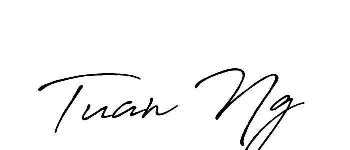 Design your own signature with our free online signature maker. With this signature software, you can create a handwritten (Antro_Vectra_Bolder) signature for name Tuan Ng. Tuan Ng signature style 7 images and pictures png