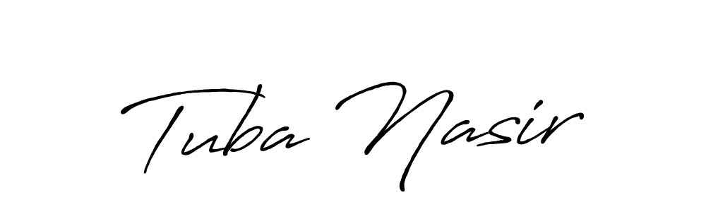 Make a short Tuba Nasir signature style. Manage your documents anywhere anytime using Antro_Vectra_Bolder. Create and add eSignatures, submit forms, share and send files easily. Tuba Nasir signature style 7 images and pictures png
