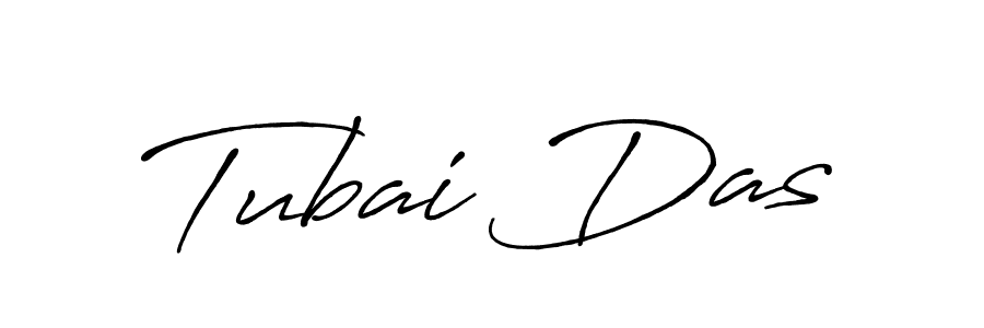 Make a beautiful signature design for name Tubai Das. With this signature (Antro_Vectra_Bolder) style, you can create a handwritten signature for free. Tubai Das signature style 7 images and pictures png