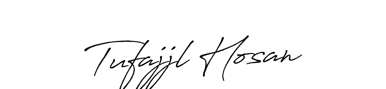 How to make Tufajjl Hosan signature? Antro_Vectra_Bolder is a professional autograph style. Create handwritten signature for Tufajjl Hosan name. Tufajjl Hosan signature style 7 images and pictures png