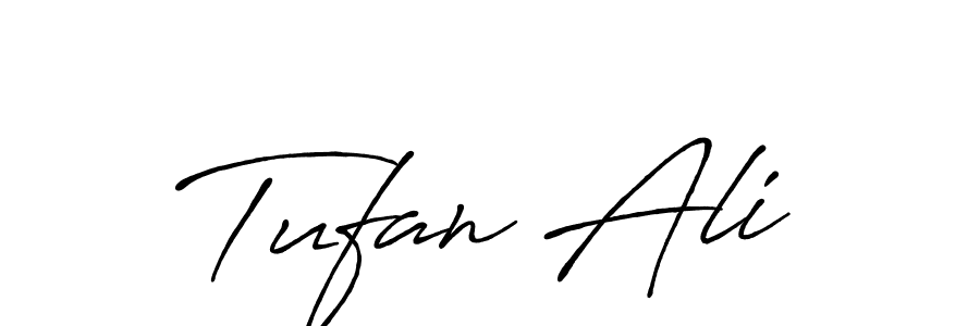 You should practise on your own different ways (Antro_Vectra_Bolder) to write your name (Tufan Ali) in signature. don't let someone else do it for you. Tufan Ali signature style 7 images and pictures png