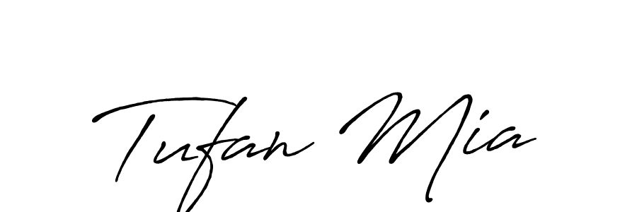 The best way (Antro_Vectra_Bolder) to make a short signature is to pick only two or three words in your name. The name Tufan Mia include a total of six letters. For converting this name. Tufan Mia signature style 7 images and pictures png