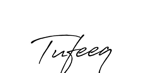 Also we have Tufeeq name is the best signature style. Create professional handwritten signature collection using Antro_Vectra_Bolder autograph style. Tufeeq signature style 7 images and pictures png