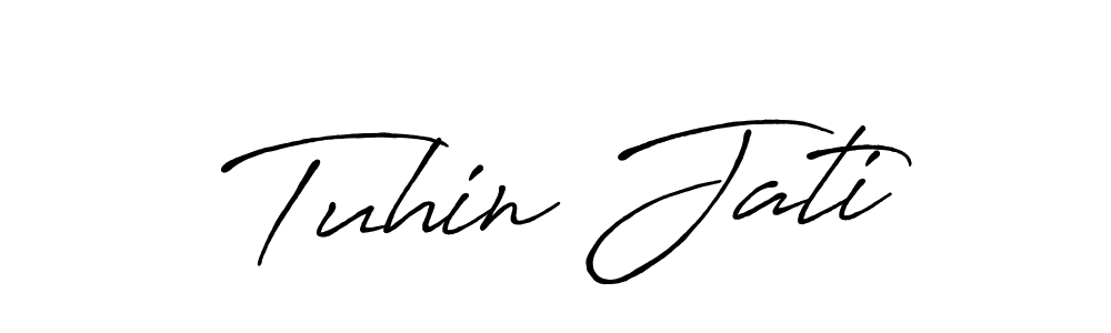 if you are searching for the best signature style for your name Tuhin Jati. so please give up your signature search. here we have designed multiple signature styles  using Antro_Vectra_Bolder. Tuhin Jati signature style 7 images and pictures png