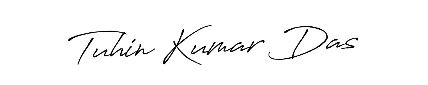How to make Tuhin Kumar Das signature? Antro_Vectra_Bolder is a professional autograph style. Create handwritten signature for Tuhin Kumar Das name. Tuhin Kumar Das signature style 7 images and pictures png