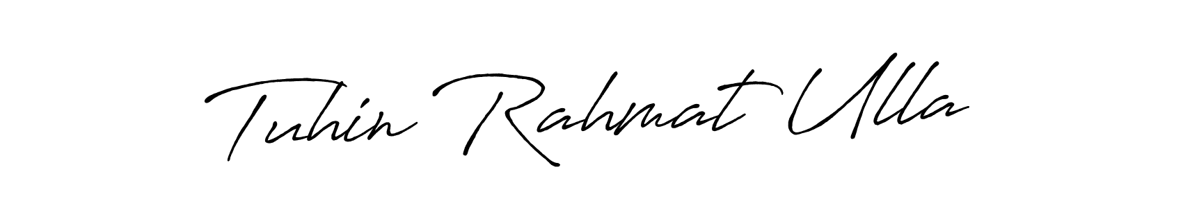 It looks lik you need a new signature style for name Tuhin Rahmat Ulla. Design unique handwritten (Antro_Vectra_Bolder) signature with our free signature maker in just a few clicks. Tuhin Rahmat Ulla signature style 7 images and pictures png