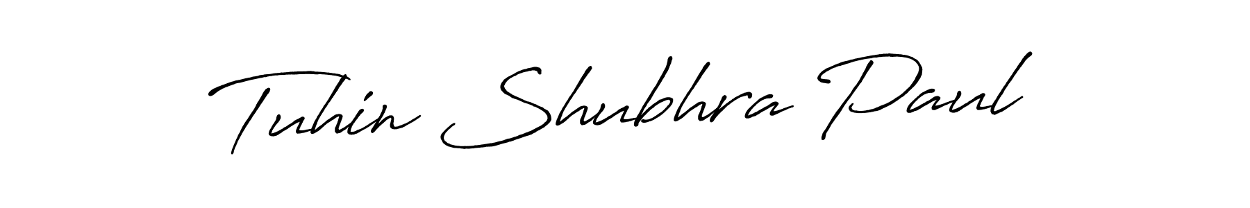 Also You can easily find your signature by using the search form. We will create Tuhin Shubhra Paul name handwritten signature images for you free of cost using Antro_Vectra_Bolder sign style. Tuhin Shubhra Paul signature style 7 images and pictures png