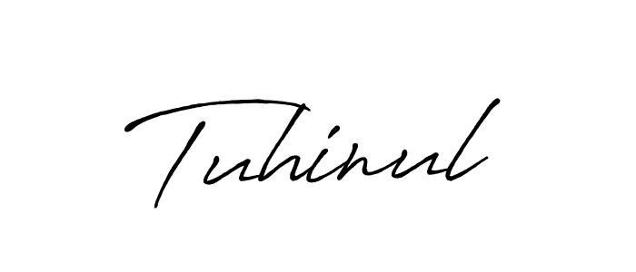 Also we have Tuhinul name is the best signature style. Create professional handwritten signature collection using Antro_Vectra_Bolder autograph style. Tuhinul signature style 7 images and pictures png