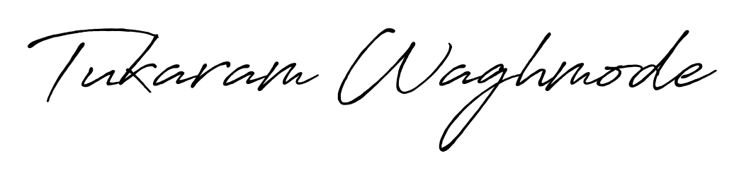 Once you've used our free online signature maker to create your best signature Antro_Vectra_Bolder style, it's time to enjoy signing your documents with Tukaram Waghmode name. Tukaram Waghmode signature style 7 images and pictures png