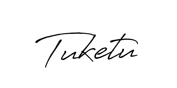 Design your own signature with our free online signature maker. With this signature software, you can create a handwritten (Antro_Vectra_Bolder) signature for name Tuketu. Tuketu signature style 7 images and pictures png