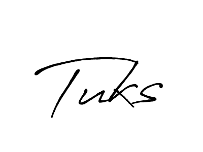 You should practise on your own different ways (Antro_Vectra_Bolder) to write your name (Tuks) in signature. don't let someone else do it for you. Tuks signature style 7 images and pictures png