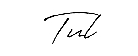 This is the best signature style for the Tul name. Also you like these signature font (Antro_Vectra_Bolder). Mix name signature. Tul signature style 7 images and pictures png