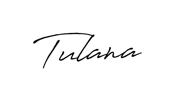 Make a beautiful signature design for name Tulana. With this signature (Antro_Vectra_Bolder) style, you can create a handwritten signature for free. Tulana signature style 7 images and pictures png