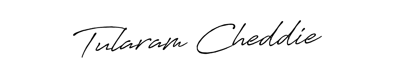 Design your own signature with our free online signature maker. With this signature software, you can create a handwritten (Antro_Vectra_Bolder) signature for name Tularam Cheddie. Tularam Cheddie signature style 7 images and pictures png