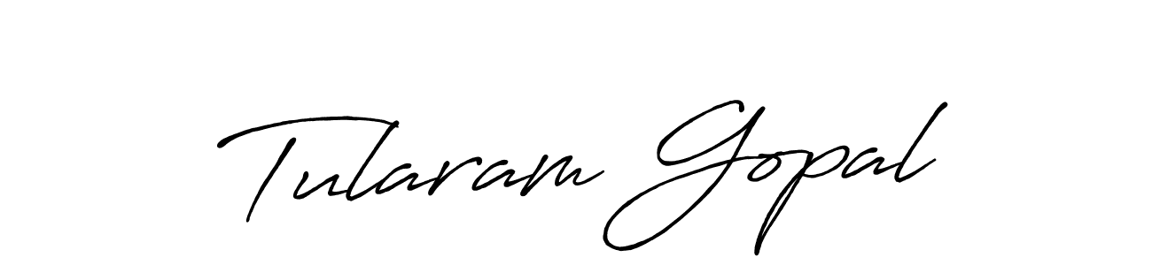 Also we have Tularam Gopal name is the best signature style. Create professional handwritten signature collection using Antro_Vectra_Bolder autograph style. Tularam Gopal signature style 7 images and pictures png