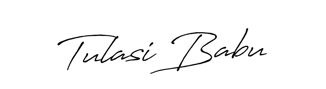if you are searching for the best signature style for your name Tulasi Babu. so please give up your signature search. here we have designed multiple signature styles  using Antro_Vectra_Bolder. Tulasi Babu signature style 7 images and pictures png