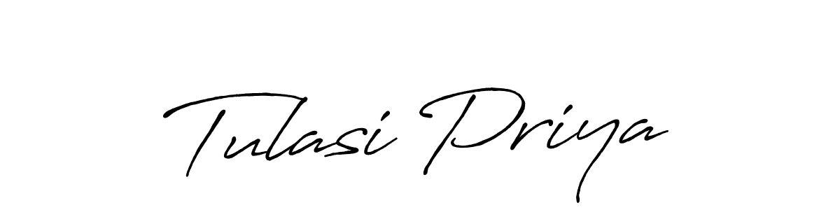 Antro_Vectra_Bolder is a professional signature style that is perfect for those who want to add a touch of class to their signature. It is also a great choice for those who want to make their signature more unique. Get Tulasi Priya name to fancy signature for free. Tulasi Priya signature style 7 images and pictures png