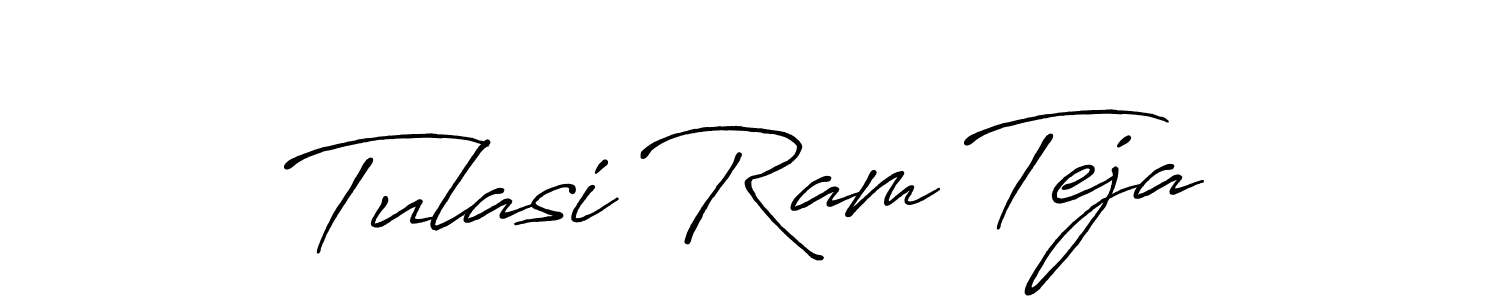 Make a short Tulasi Ram Teja signature style. Manage your documents anywhere anytime using Antro_Vectra_Bolder. Create and add eSignatures, submit forms, share and send files easily. Tulasi Ram Teja signature style 7 images and pictures png