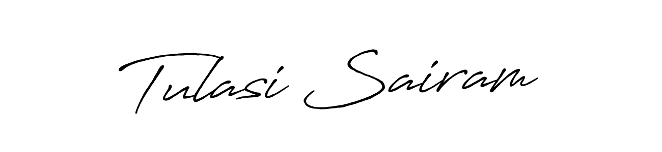 if you are searching for the best signature style for your name Tulasi Sairam. so please give up your signature search. here we have designed multiple signature styles  using Antro_Vectra_Bolder. Tulasi Sairam signature style 7 images and pictures png