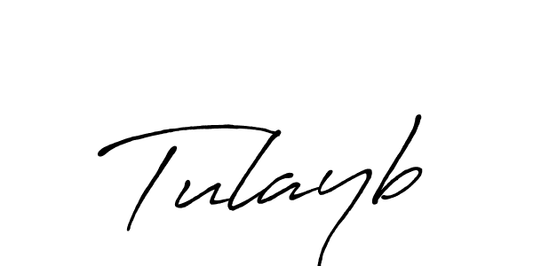 Antro_Vectra_Bolder is a professional signature style that is perfect for those who want to add a touch of class to their signature. It is also a great choice for those who want to make their signature more unique. Get Tulayb name to fancy signature for free. Tulayb signature style 7 images and pictures png