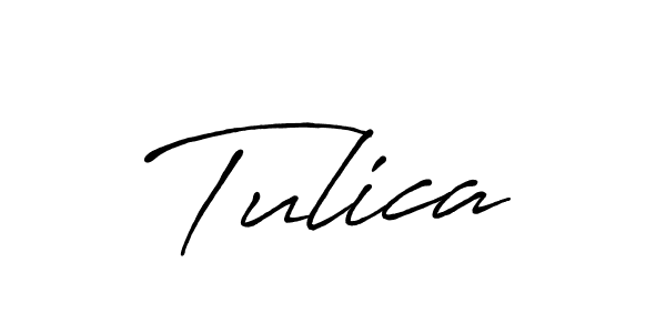 Make a short Tulica signature style. Manage your documents anywhere anytime using Antro_Vectra_Bolder. Create and add eSignatures, submit forms, share and send files easily. Tulica signature style 7 images and pictures png