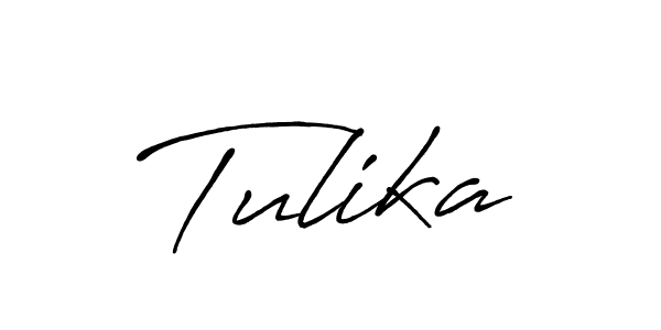 Antro_Vectra_Bolder is a professional signature style that is perfect for those who want to add a touch of class to their signature. It is also a great choice for those who want to make their signature more unique. Get Tulika name to fancy signature for free. Tulika signature style 7 images and pictures png