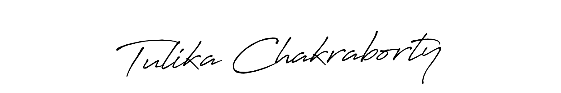 Once you've used our free online signature maker to create your best signature Antro_Vectra_Bolder style, it's time to enjoy all of the benefits that Tulika Chakraborty name signing documents. Tulika Chakraborty signature style 7 images and pictures png